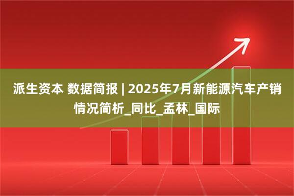 派生资本 数据简报 | 2025年7月新能源汽车产销情况简析_同比_孟林_国际