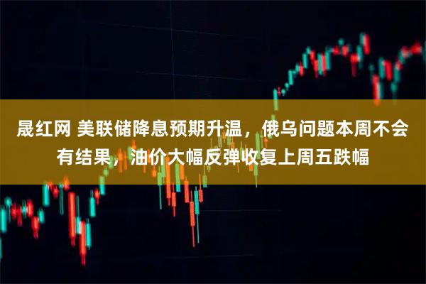 晟红网 美联储降息预期升温,俄乌问题本周不会有结果,油价大幅反弹收复上周五跌幅